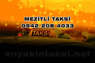 mezitli taksi, taksi mezitli, en yakın taksi